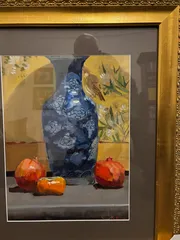 Pomegranates and Persimmon